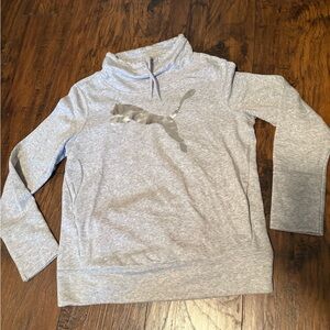 Puma Heather Gray Sweatshirt